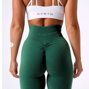 NVGTN SCRUNCH LEGGINGS Dark Green Size L